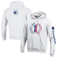 Unisex Champion White NBA 2K League In-Game Logo Powerblend Pullover Hoodie