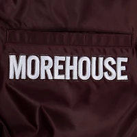Veste satinée classique à boutons-pression Pro Standard Wine All Star x HBCU pour homme