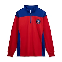 Sweat-shirt à col zippé rouge Fanatics pour homme, édition spéciale NBA All-Star Game 2026
