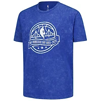 Coffret jeunesse Outerstuff Royal NBA 2025 All Star Game et un t-shirt délavé minéral