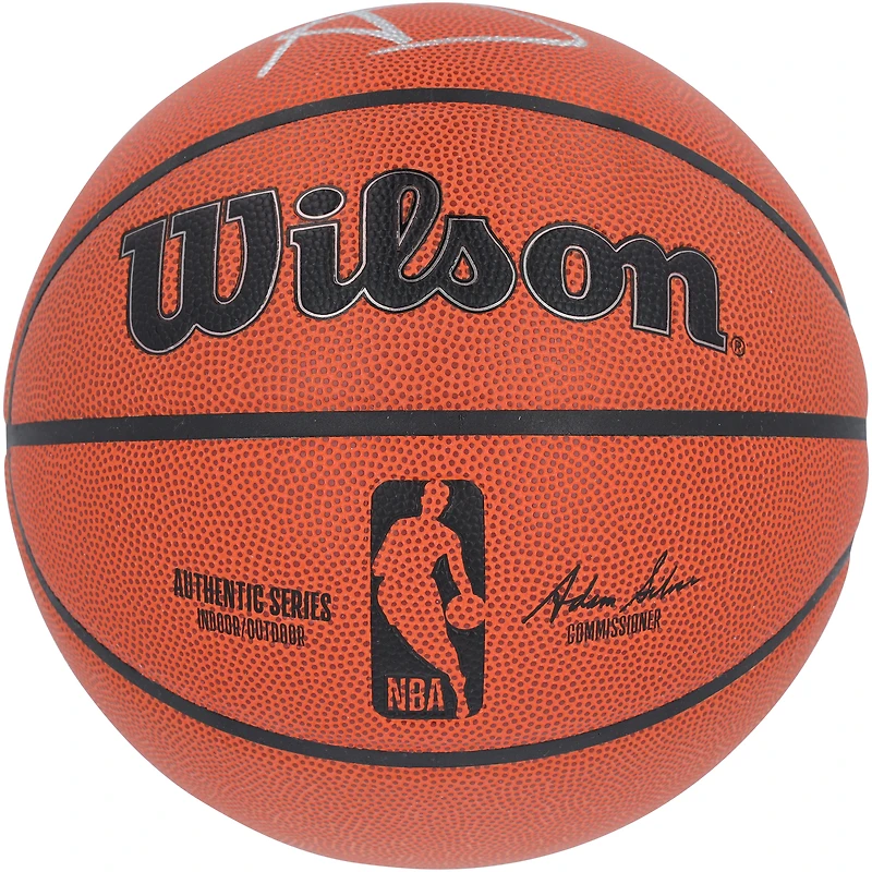 Alexandre Sarr Washington Wizards Autographed Wilson Authentic Series Indoor/Outdoor Basketball