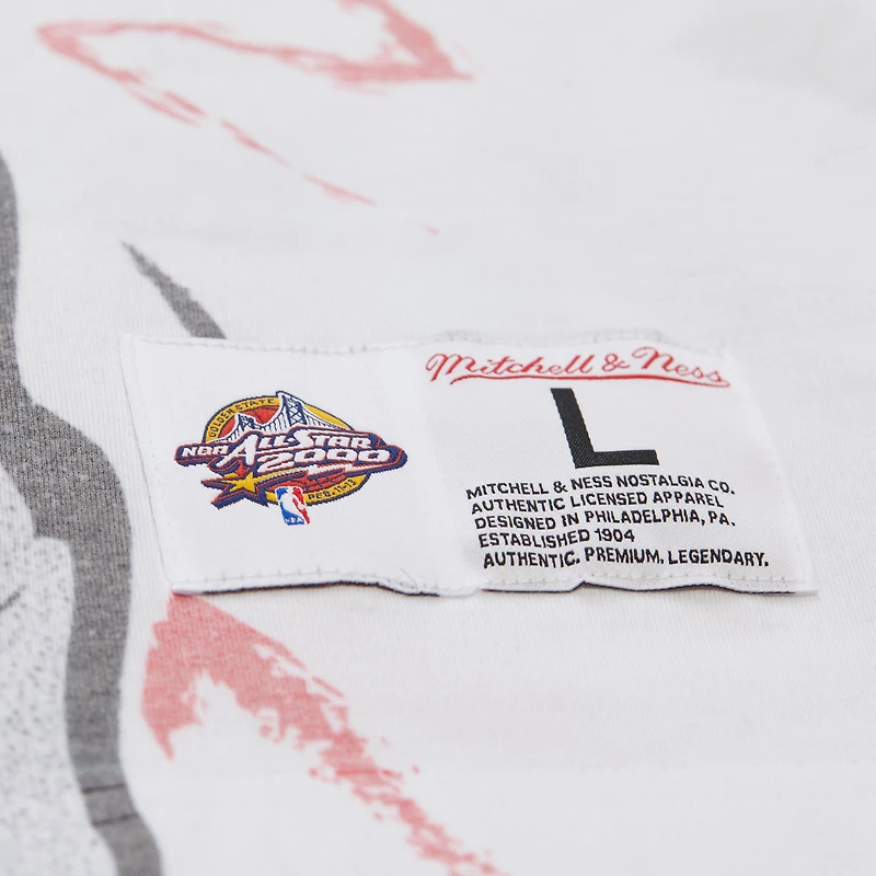 Men's Mitchell & Ness Allen Iverson White 2000 NBA All-Star Game Showstopper T-Shirt