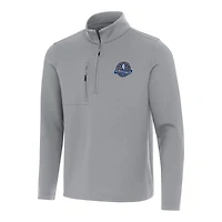 Men's Antigua Gray 2025 NBA All-Star Game Insider Quarter-Zip Top