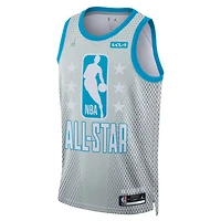Men's Jordan Brand Gray 2022 NBA All-Star Game - Swingman Custom Jersey