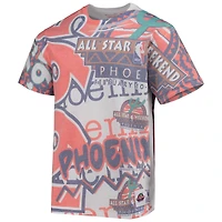 MNC NBAEV BLANC 1995 HOMME HWC ALL STAR JUMBOTRON SUBLIMÉ SS TEE TEEMENSCR