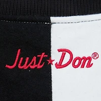 Mitchell & Ness x Just Don Noir/Blanc NBA J'adore ce jeu ! Veste à boutons-pression