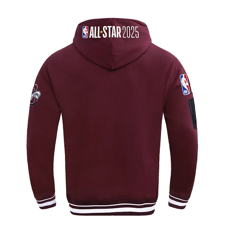 Unisex Pro Standard  Wine 2025 NBA All-Star Game x HBCU Classic Pullover Hoodie