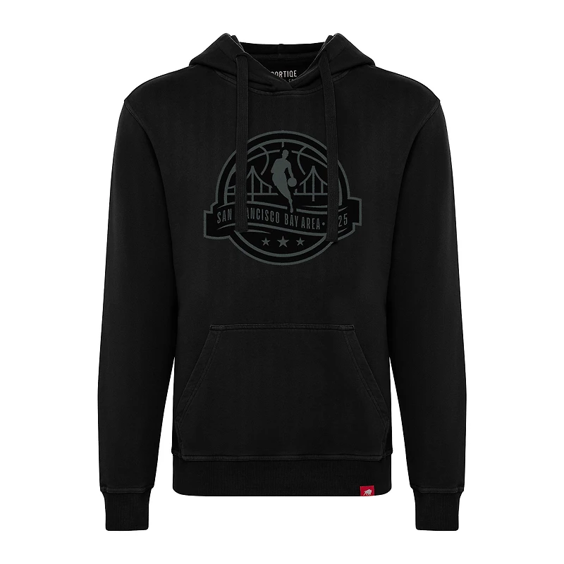 Unisex Sportiqe  Black 2025 NBA All-Star Game Blake Premium Pullover Hoodie