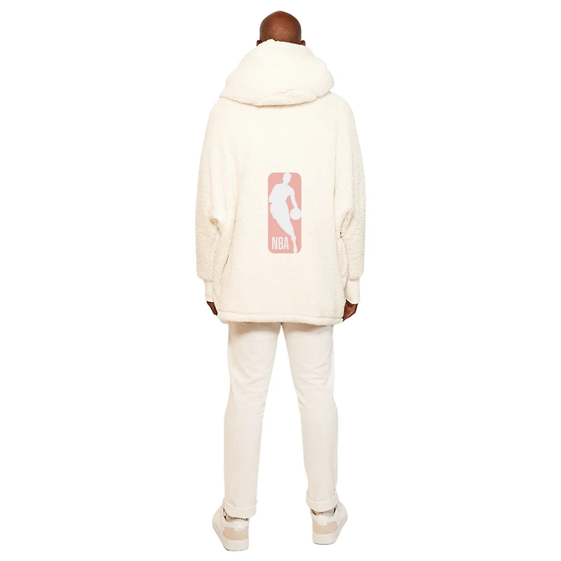 Unisex Jill Martin Cream NBA Breast Cancer Awareness Oversized Hooded Lounger