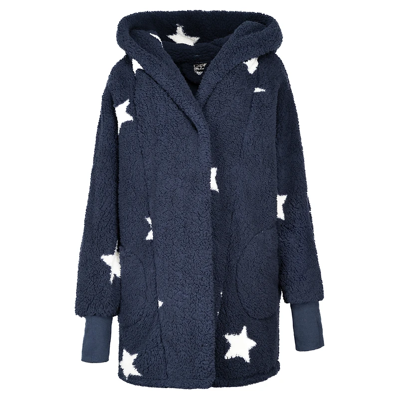 Unisex  Navy 2025 NBA All-Star Game Lounger Open-Front Hoodie