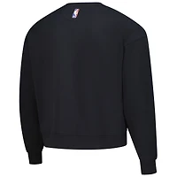 Sweat-shirt unisexe Terez Charcoal NBA oversize à logo en pierre précieuse