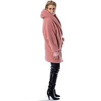 Unisex The Best Lounger World By Jill Martin  Pink NBA Breast Cancer Awareness Oversized Front Button