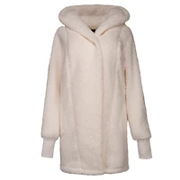 Unisex  White 2025 NBA All-Star Game Lounger Open-Front Hoodie