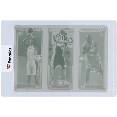 Chris Bosh, Chris Kaman & Dwyane Wade 2003-04 Topps Rookie Matrix Printing Plate #114,116,115 #1/1 Rookie Card