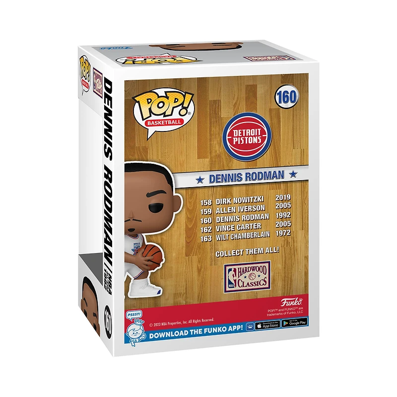Dennis Rodman 1992 NBA All-Star Game #160 Funko Pop! Vinyl Figure