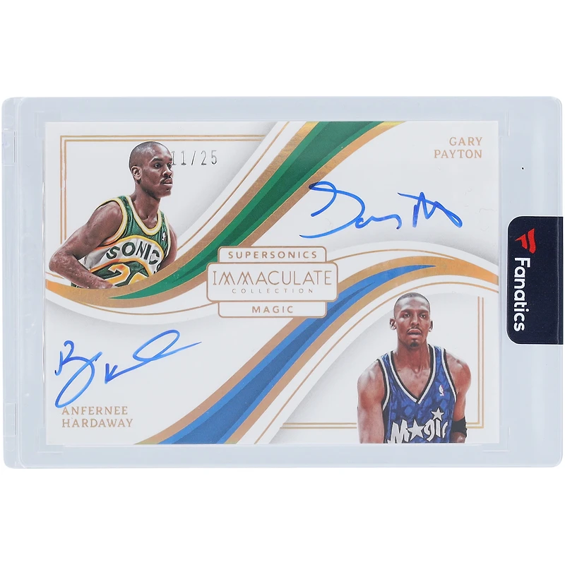 Carte autographiée Panini Immaculate Collection Dual Auto 2022-23 #DA-GAA # 11