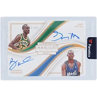Carte autographiée Panini Immaculate Collection Dual Auto 2022-23 #DA-GAA # 11
