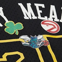 Débardeur en maille noire Mitchell & Ness x NBA AMP pour homme