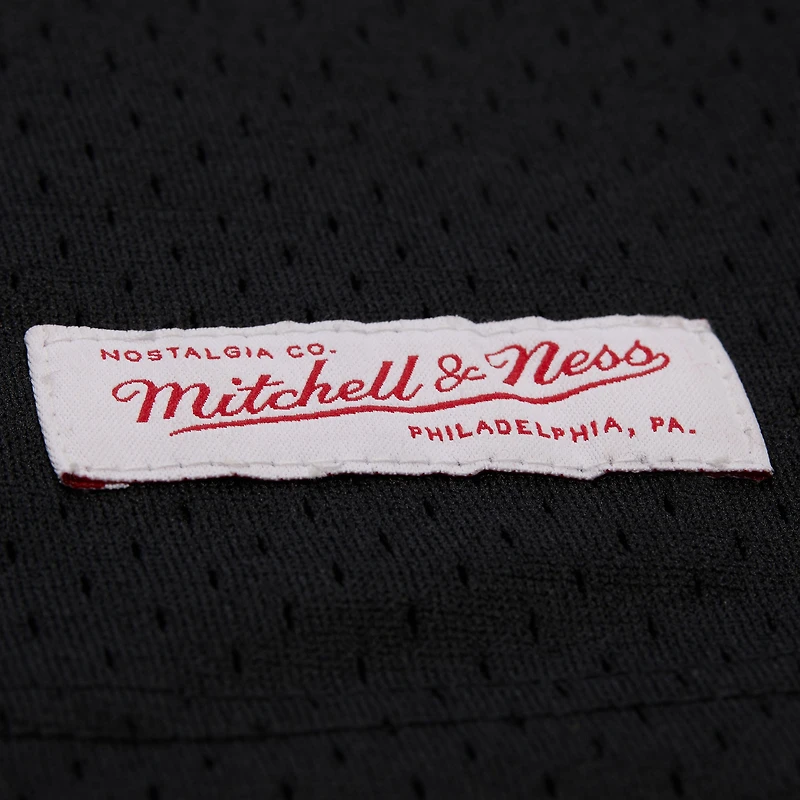 Débardeur en maille noire Mitchell & Ness x NBA AMP pour homme