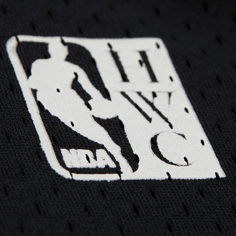 Débardeur en maille noire Mitchell & Ness x NBA AMP pour homme