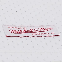 Men's Mitchell & Ness x NBA AMP White Mesh Tank Top