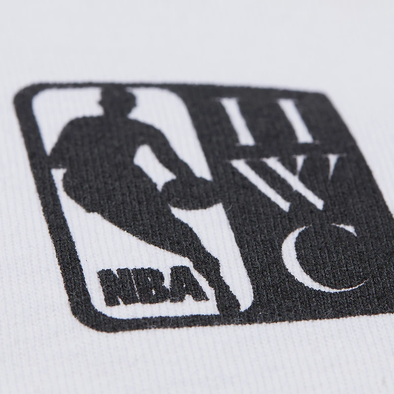 T-shirt blanc Mitchell & Ness x NBA AMP pour homme