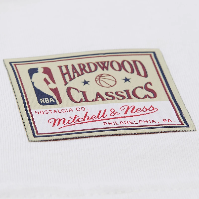 T-shirt blanc Mitchell & Ness x NBA AMP pour homme