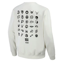 Sweat-shirt a col rond NBA x Staple Cream pour homme, collection « Birds of Feather », toutes équipes confondues