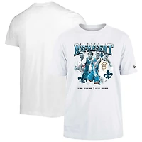 T-shirt New Era blanc NBA Montreal Represent pour hommes
