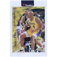 Tim Duncan et Shaquille O'Neal 1998-99 Topps Finest Mystery Finest Refractor #M39 Card