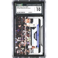 Tyrese Haliburton & Jalen Brunson 2025 Topps Now WWE Star Guards Renew Rivalry on the Hardwood #THJB CGC Authenticated 10 Card