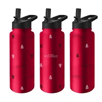 Logo Brands NC State Wolfpack Bouteille de 1 litre (34 oz) Steep and Repeat Quencher