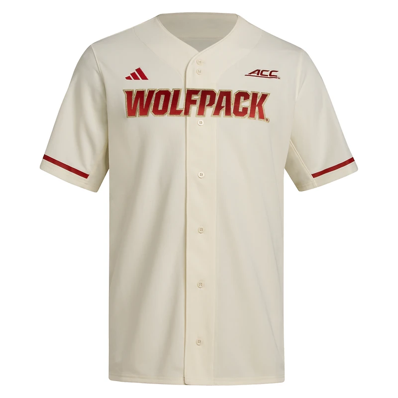 Men's adidas NC State Wolfpack Replica Baseball Jersey