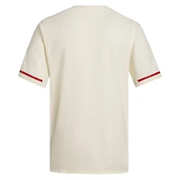 Men's adidas  Cream NC State Wolfpack Replica Baseball Jersey