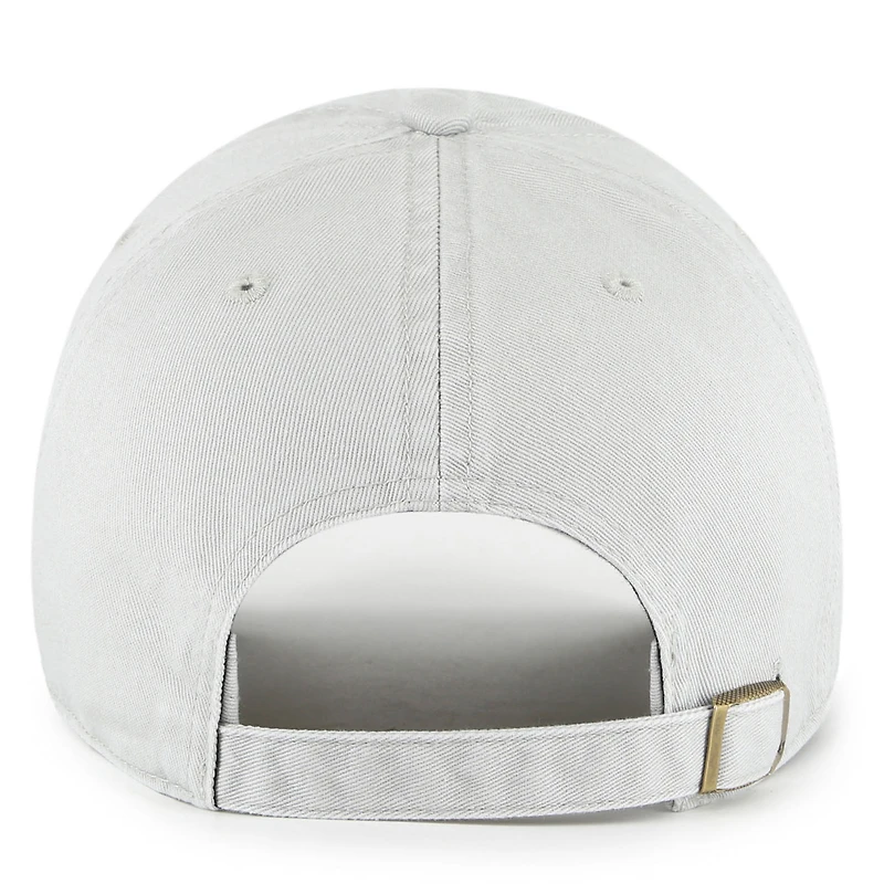 Men's '47 Gray NC State Wolfpack Vault Clean Up Adjustable Hat