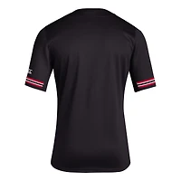 Maillot de baseball réplique NC State Wolfpack adidas noir pour hommes