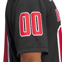 Men's adidas #00 Black NC State Wolfpack Premier Strategy Jersey