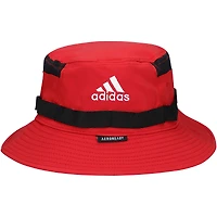 Men's adidas Red NC State Wolfpack 2021 Sideline AEROREADY Bucket Hat