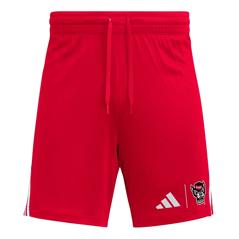 Men's adidas Red NC State Wolfpack AEROREADY 7" Shorts