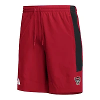 Men's adidas Red NC State Wolfpack AEROREADY Shorts