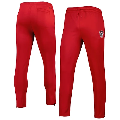 Pantalon fuselé adidas NC State Wolfpack AEROREADY rouge pour homme