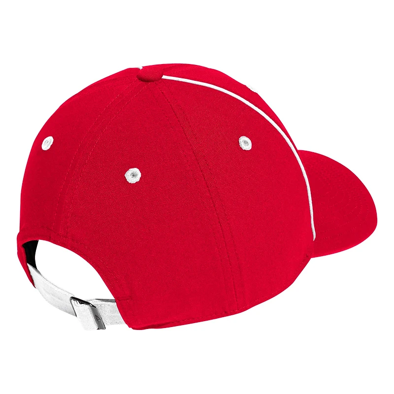 Casquette réglable et ample pour hommes adidas NC State Wolfpack Locker Room Athlete Pack