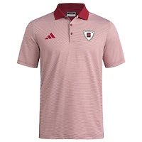 Polo adidas rouge NC State Wolfpack Ultimate 365 pour homme