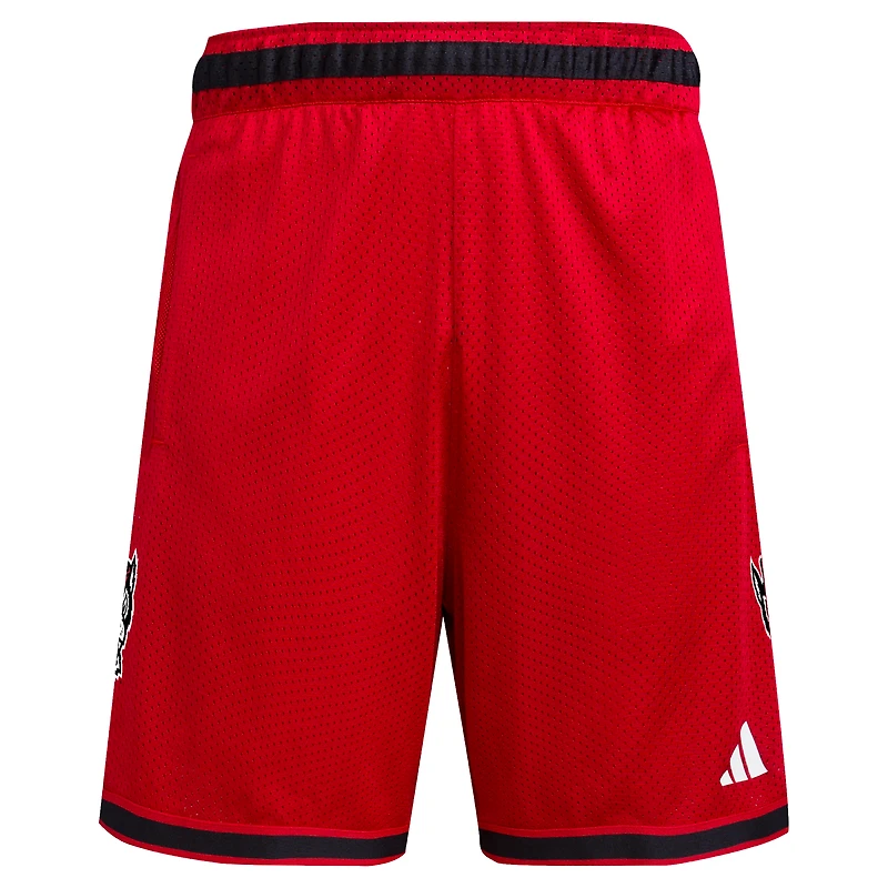 Men's adidas Scarlet NC State Wolfpack Swingman Replica Basketball Shorts
