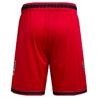 Short de basket-ball réplique adidas Scarlet NC State Wolfpack Swingman pour homme