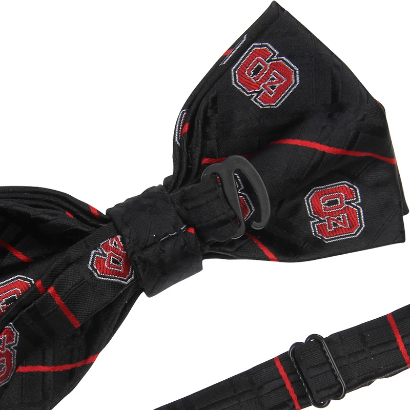 Nœud Papillon Homme Noir NC State Wolfpack Oxford