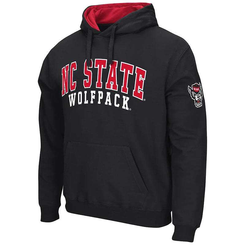 Men's Colosseum NC State Wolfpack Double Arch Pullover Hoodie