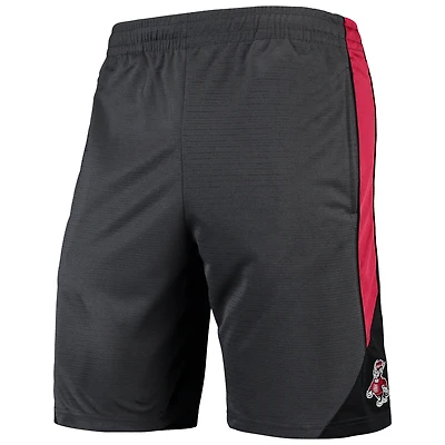 Colosseum Charcoal NC State Wolfpack Turnover Short pour homme