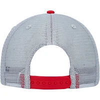Casquette snapback Colosseum rouge/gris NC State Wolfpack pour homme