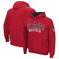 Sweat à capuche Colosseum Red NC State Wolfpack Double Arch pour homme